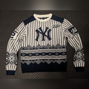 Vintage New York Yankees Derek Jeter Christmas Sweater - XL